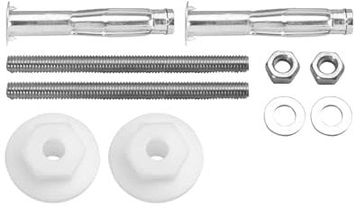 tecuro -478080- Waschtischbefestigung mit Metall-Hohlraumdübel - höhenregulierbar