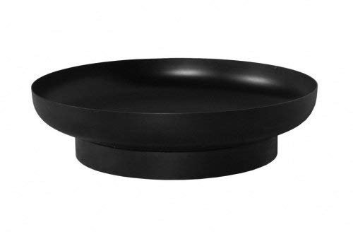 Feuerkorb Feuerschale Pan 1 Garten Gartenfeuer 60 70 80 cm Schwarz Pflanzenschale Terrassenfeuer Auswahl-Pan1-Schwarz E00116-80cm