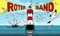 Fahne Flagge Rotersand (Roter Sand) Leuchtturm mit Möwen 90x150 cm Fahnen mit Ösen