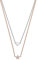Emporio Armani EG3411040 Damen Collier Bicolor Rose Weiß Zirkonia 45 cm