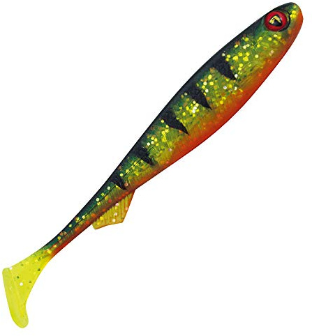 Fox Rage Slick Shad - Gummifisch, Farbe:UV Perch, Länge:13cm