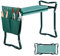 Froadp 59x28x49cm Kniebänke Gartenwerkzeug Klappbar Hocker mit Schaumkissen und Abnehmbar Werkzeugtasche Knieschutz Sitzbank für Garten Haus Garage,Grün