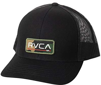 RVCA Herren Curved Trucker Hut