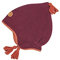 Finkid Pipo Rot - Warme klassiche Kinder Fleece Zipfelmütze, Größe 50 - Farbe Beet Red - Chili