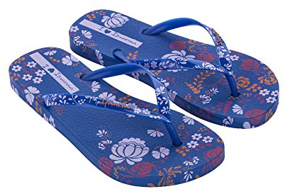 Ipanema Flower Bomb FEM Femme, Bleu Bleu Rose, 35.5 EU
