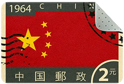 Bereichsteppich, Teppiche für Schlafzimmer, Wohnzimmer, weiche Teppiche für Kinderzimmer, Schlafsaal für Mädchen und Jungen,China Flagge Stempel