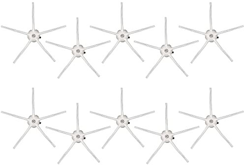 (10 pièces) Brosses latérales pour Roborock Q5 Max+, S8 MaxV Ultra, Q5 Pro, Q8 Max+, Q Revo, Qrevo Pro, Qrevo S, Qrevo Slim, Qrevo Master, S8 Pro Ultra S7 MaxV Ultra Q7 Max Q7 Max+ Q5 Pro+ S7 E Series