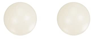 sourcing map 2Stk PA66 Nylon Solid Plastik Bälle 6mm G3 Präzision Lager | Kugel