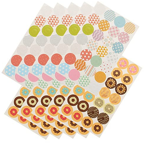 COHEALI Locher-verstärkungsaufkleber – 1120 Stück Papierloch-verstärkungsaufkleber Papierloch-verstärkungsetiketten Bürobedarf