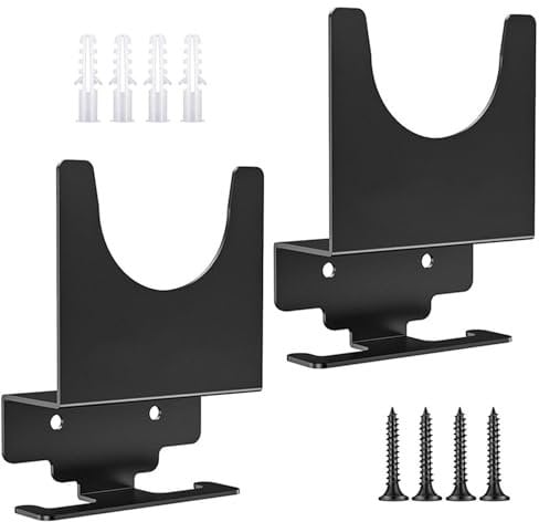 Angle Grinder Stand - Grinder Holder Wall Bracket - Polisher Holder Tool Stand, Wall Mount Wrench Rack with Screws for Angle Grinders, Cutters