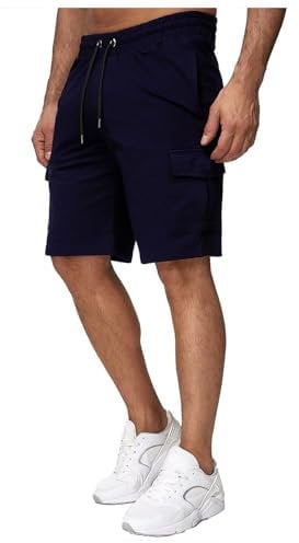 SRZYMJ Herren Kurze Hose Jeans Badeshorts Regenhose Fahrrad Überhose Übergröße Wanderhose Herren Zip Off Herren Klamotten Sommer Chino Hose Herren Slim Fit Ski Hose Herren Marine Trachtenlederhosen S