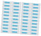 COLLBATH 80St nasale Salze nasenspray Nasenreinigungsbürste Nasenreinigungsbalsam irrigation Nasenreiniger Nasenschutzsalz Nasensalz waschen Nasenspülsalz Verpackung Weiß