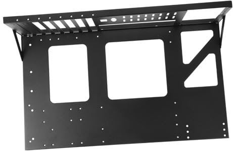 OSALADI Pc Motherboard Rahmen Halterung ATX Gehäuse Offen Verstärkt Stabile Halterung Für Mainboard Kühlung Optimaler Luftstrom Langlebig Robust