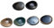 SHOWERORO Lot De 6 Supports De en Céramique De Style Repose- Cuillère Fourchette Décoration De Table pour Salle À Manger