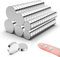 MAGABALLNET 120 Stück Mini Starke Magnete, 6/8/10×2mm Kühlschrankmagnete, Kleine Neodym Magnete für Pinnwände, Kühlschränke, Handwerk, Büro, Küche
