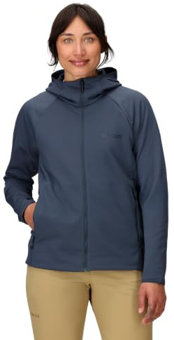Marmot Damen Wm's Leconte Fleece Hoody Warme Fleece-Jacke, Jacke mit Reißverschluss in voller Länge, atmungsaktiv, Winddichte Weste, leicht zu packen, ideal für Wandern & als Midlayer (1er Pack)