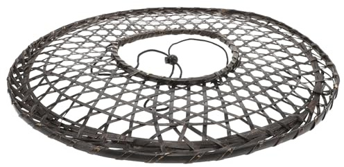 ARTSEWPLY ’S Bamboo Cosplay Hat, Handwoven Black Bamboo Straw Hat for and, Decorative Stage Performance Accessory for Dance and Kindergarten Use