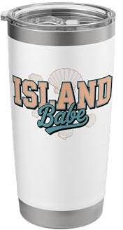 Island Babe Stainless Steel Insulated Tumbler