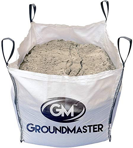 GroundMaster Heavy Duty Builders Bag 1 Tonne - Large Garden Waste Bag with Handles - Reinforced Rubble Sack for Construction & Garden Rubbish - Bulk Storage Bag (1000kg Capacity) - Pack of 25