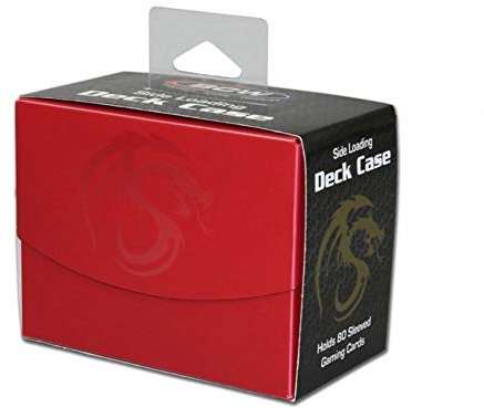 BCW Deck Case - Side Load - Red