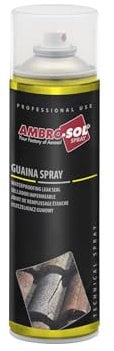 Ambro-Sol - M203T Guaina Spray, Permette la Sigillatura di Fori e Crepe, Bomboletta Spray in Banda Stagnata 100% Riciclabile all'Infinito da 500 ml, Trasparente