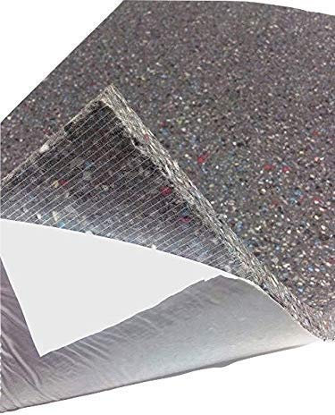 Mail2Mail Verbundschaum RG140 Flammhemend nach MVSS302 -Schaumstoff SELBSTKLEBEND Dämmung Akustik Schallschutz 100 x 200 x 2 cm