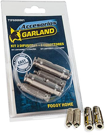 Garland Accesorios - Garland Kit Difusores y Conectores para Nebulizador Foggy Home