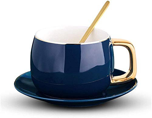 Tazas desayuno originales tazas de te personalizadas tazas cafe regalos para tu madre regalo mama dia de la madre taza de café taza de leche-azul_280ml