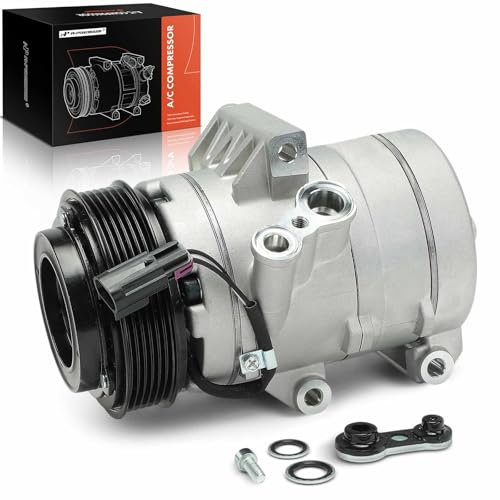 A-Premium Compresor de aire acondicionado con embrague compatible con Ford Fusion 2006-2012 y Lincoln MKZ Zephyr y Mercury Milan Sedan