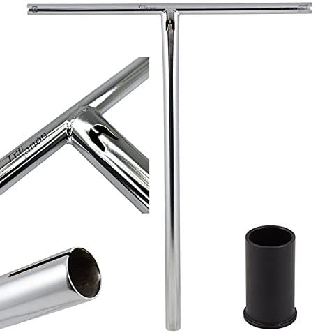 Ethic DTC Trianon Stunt-Scooter Lenker IHC ICS10 SCS Standard 31,8 Park/Street T-Bar + Fantic26 Sticker (Chrome H=62cm)