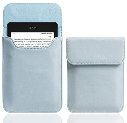 WALNEW Hülle für 7 Kindle Paperwhite and Kindle Colorsoft Signature Edition (2024 Released), Schutzhülle Tasche Sleeve für 6.8-inch All-New Kindle Paperwhite 11th Generation 2021 (Blau)