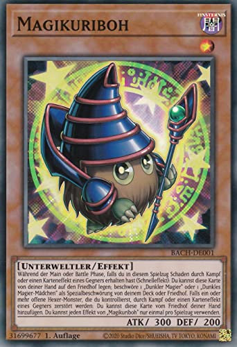 TCG BACH-DE001 - Magikuriboh Super Rare Deutsch 1. Auflage im Set mit Ultrapro Toploader Yugioh