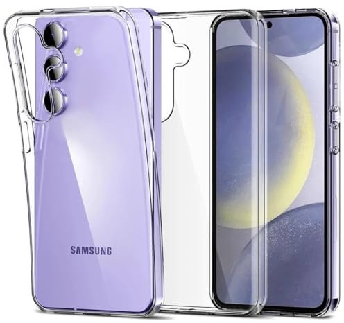 Oprimio Kristallklar Hülle für Samsung A34 [Silikon Hülle] [%100 Durchsichtig] [Deutsche Material] [Ultra Dünn] Handyhülle Klar für Samsung Galaxy A34 5G