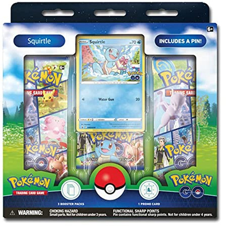 Pokèmon TCG: Go Pin Collection -Squirtle, Multi-color