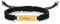 VNOX Bracelet bébé enfant tressé avec gravure or bracelets personnalisés fille | bracelet enfant à graver | bracelet baptême garçon fille | pendentif coeur bracelet prénom bracelet bébé