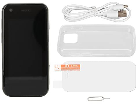 XS11 Mini Smartphone, Pantalla HD de 2,5 Pulgadas 3G Desbloqueado Teléfono Móvil para Android 6, Dual Sim, 1 GB/8 GB, Teléfono de Copia de Seguridad Comercial con Cámara Dual, Ligero Y(Verde)
