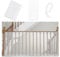 Bailinks Red de Seguridad para niños, 300 CM X 78 CM Balcones, terrazas y balaustradas Protectores de escaleras para niños Niños Mascotas