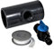 PVC-Fitting Entleerungs-Set 50mm zum verkleben Ablasshahn T-Stück Teflonband Fitting Schwimmbecken Pool