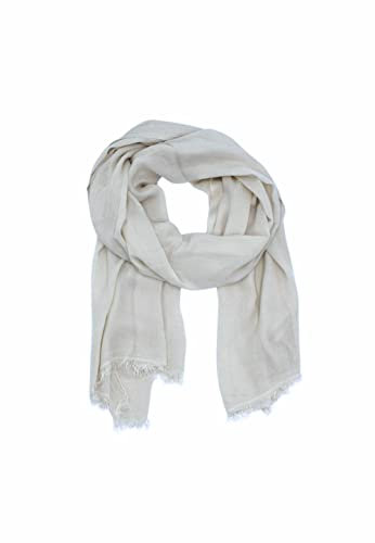 Leslii Bambus Schal Uni (creme)
