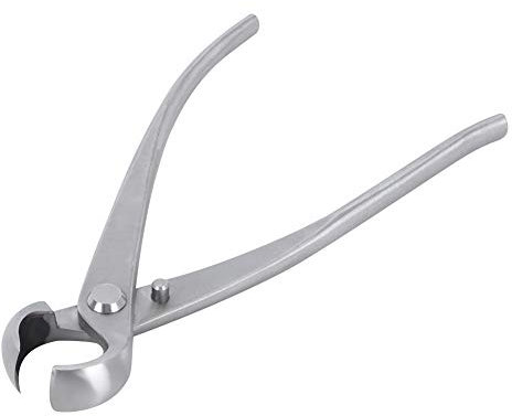 Mokernali Cortador Concavo,Podadora Esferica,Cortadora Concava Bonsai de 180mm Acero Inoxidable,Profesional Herramientas Bonsai,para Poda de Bonsáis de Jardín