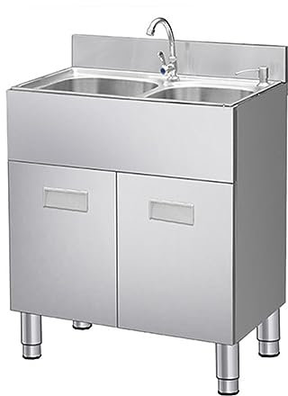 TRGCJGH Armario Bajo Mueble de Cocina, Fregadero de Cocina 2 Puertas, Mueble bajo lavabo modular cocina(69x42cm/27.1x16.5in)