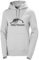 Helly Hansen W Nord Graphic Pullover Felpa con Cappuccio da Donna, 952 Grigio Melange, M