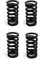 Ggnaxivs Ersatzfeder für Mountain-Skateboard, , harte für Off-Road-Skateboard, , 4 Stück