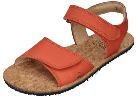 KOEL Barefoot - Kinder Sandalen - Ashley NAPA - Coral, Größe:34 EU