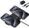Kabelloses Ladepad, 30 W, Dual-Ladepad, kompatibel mit iPhone 15, 14, 13, 12 XR, Galaxy S24, S23, S22, S10, Google Pixel 8, 7, 6, für AirPods Pro 3, 2, Galaxy Buds und mehr. (Adapter im Lieferumfang
