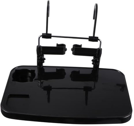 CRILSTYLEO Supporto Per Laptop Regolabile Per Auto Vassoio Per Notebook Porta Cibo E Bevande Nero Facile Da Installare Per Auto