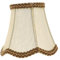 CANIGHT Golden Vintage Spinnenmuster Lampenschirm Empire Form, Stoff, Metall, Clip-on, Freistehend, 13 x 12 cm, für Schlafzimmer, Wohnzimmer & mehr