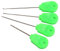 Fishing Baiting Needle Set Carp Fishing Baiting Tool Kits Steel 4 In 1 Fishing Baits Needle Tools Drilling Hook Needle