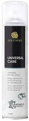 Universal Care Spray für alle Materialien und Farben, 300 ml, schützt alle Leder, Textilien, Hightechgewebe, frischt Farbe auf, Atmungsaktivität, für Schuhe, Taschen, Kleidung, PFC-frei