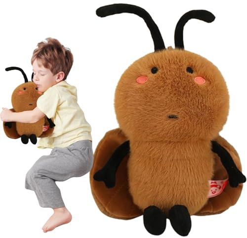 Generisch Stofftier-Plüschtier, Kakerlaken-Stofftier,Lustige Kuscheltierpuppe Kinder Kuscheltiere | Bezaubernde Raumdekoration, gefüllte Plüschpuppe für Kinder und Erwachsene